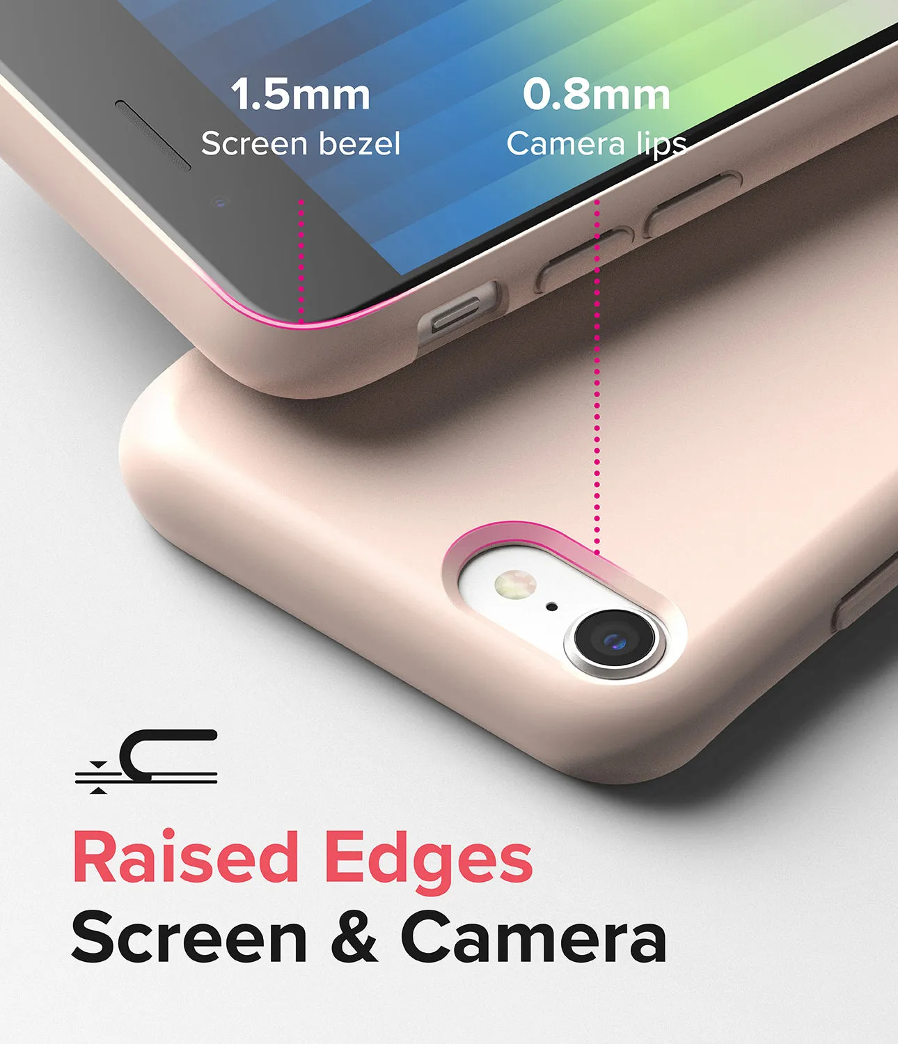 Luxury Feel iPhone SE 2022 5G / SE 2020 / 8 Case | Air-S  Last Few Pieces!