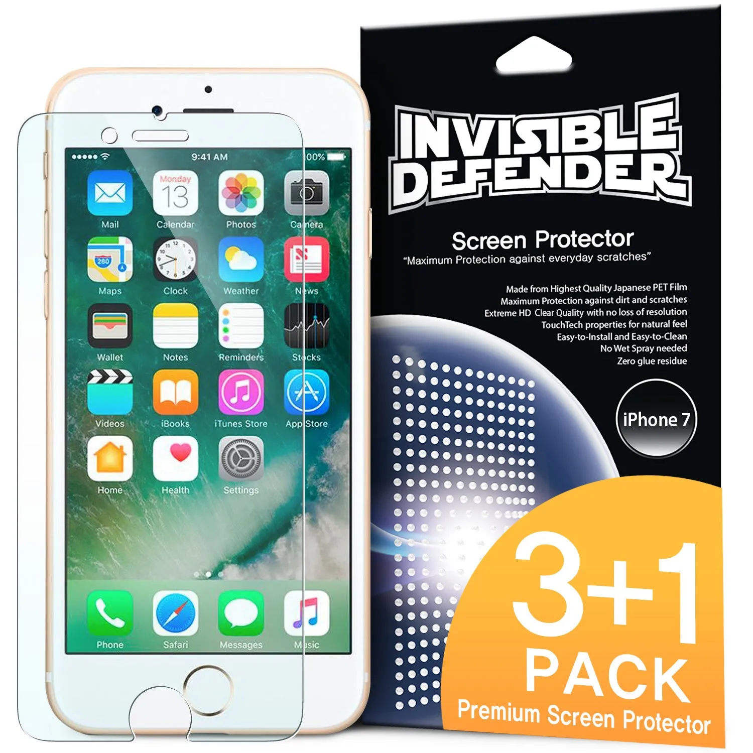 Luxury Feel iPhone SE Screen Protector | Film (4P)  Limited Stock!