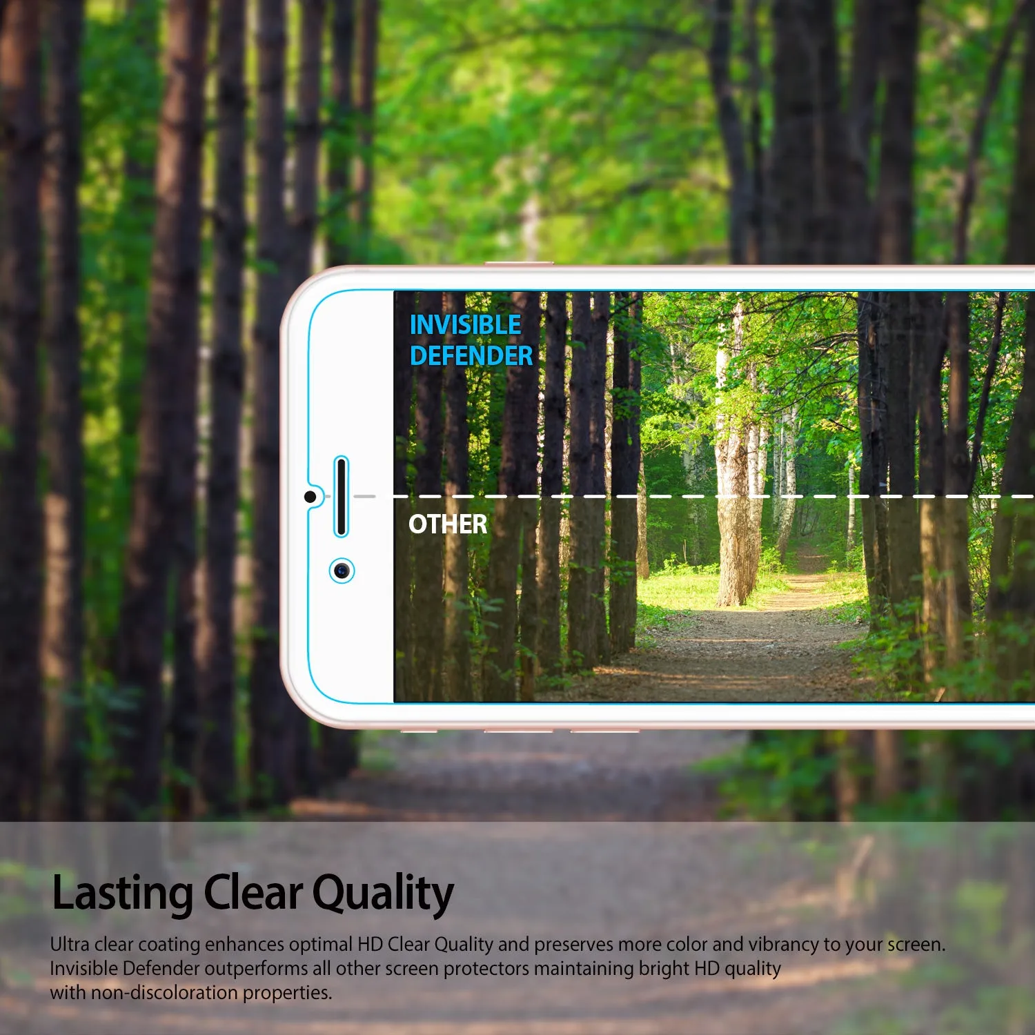 Luxury Feel iPhone SE Screen Protector | Film (4P)  Limited Stock!