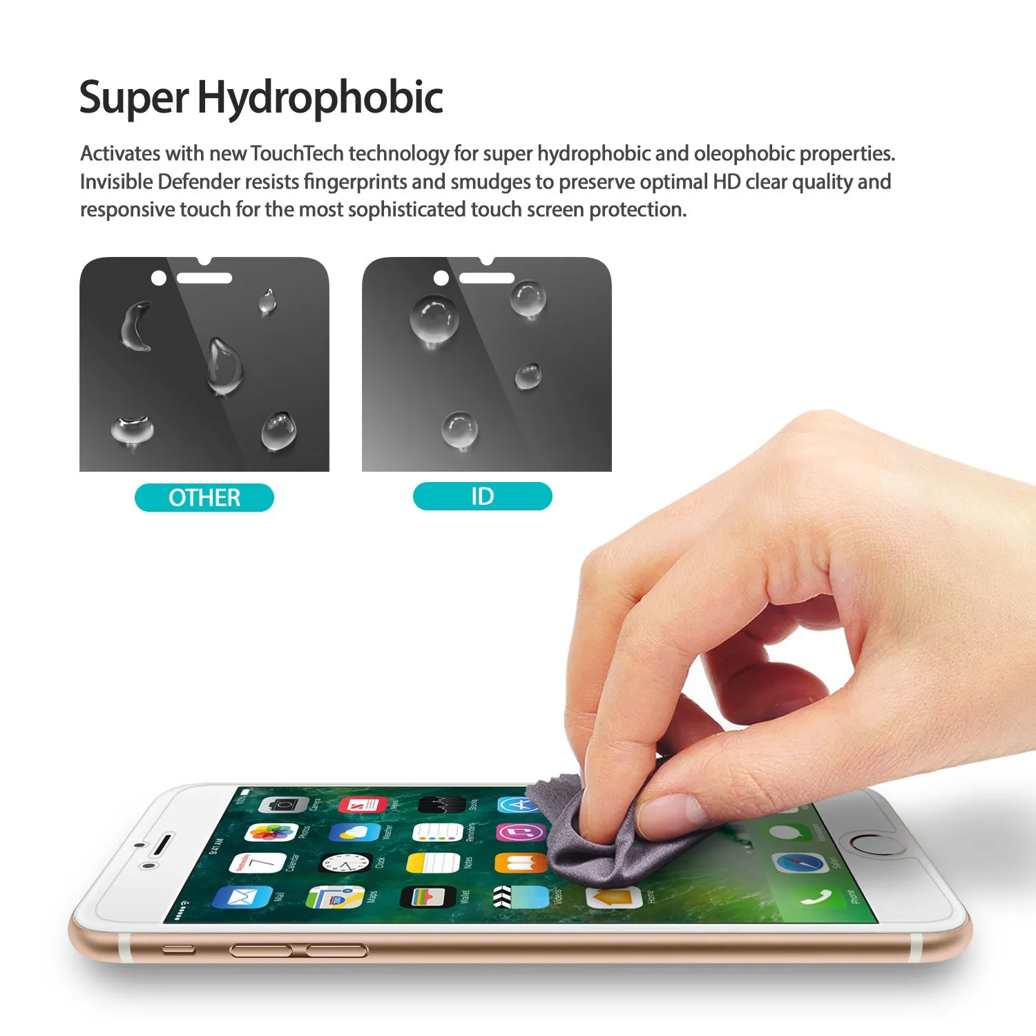 Luxury Feel iPhone SE Screen Protector | Film (4P)  Limited Stock!