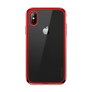 Luxury Feel iPhone X / XS Unicorn Beetle Electro Clear Case-Red  Ends Soon!