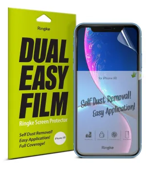 Luxury Feel iPhone XR Screen Protector | Dual Easy Film  Limited Stock!