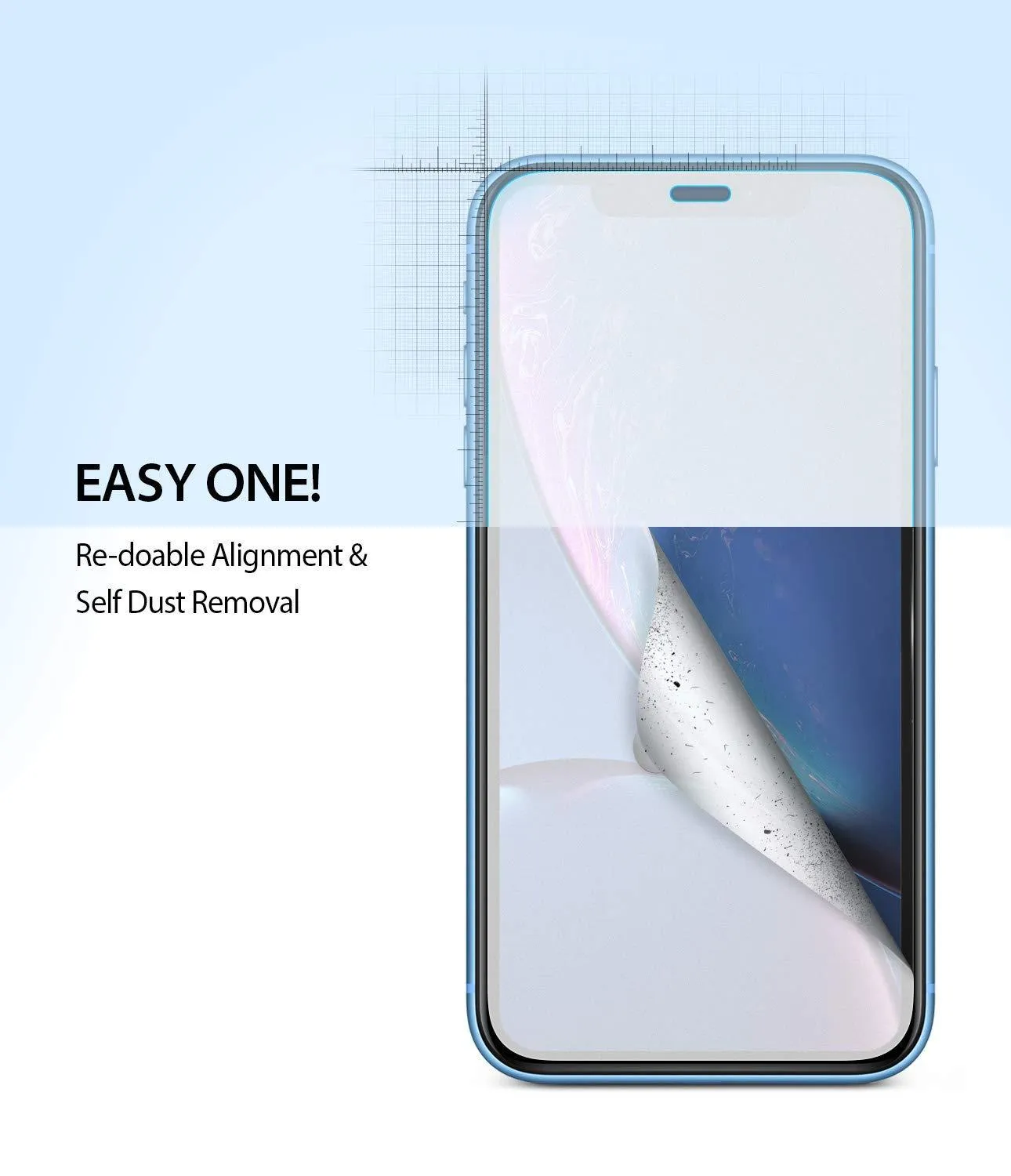 Luxury Feel iPhone XR Screen Protector | Dual Easy Film  Limited Stock!
