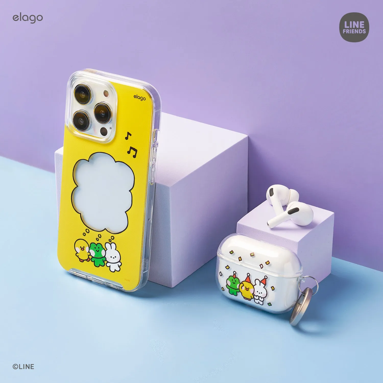 Luxury Feel LINE FRIENDS | elago minini Case for iPhone 13 Pro  Limited Availability!