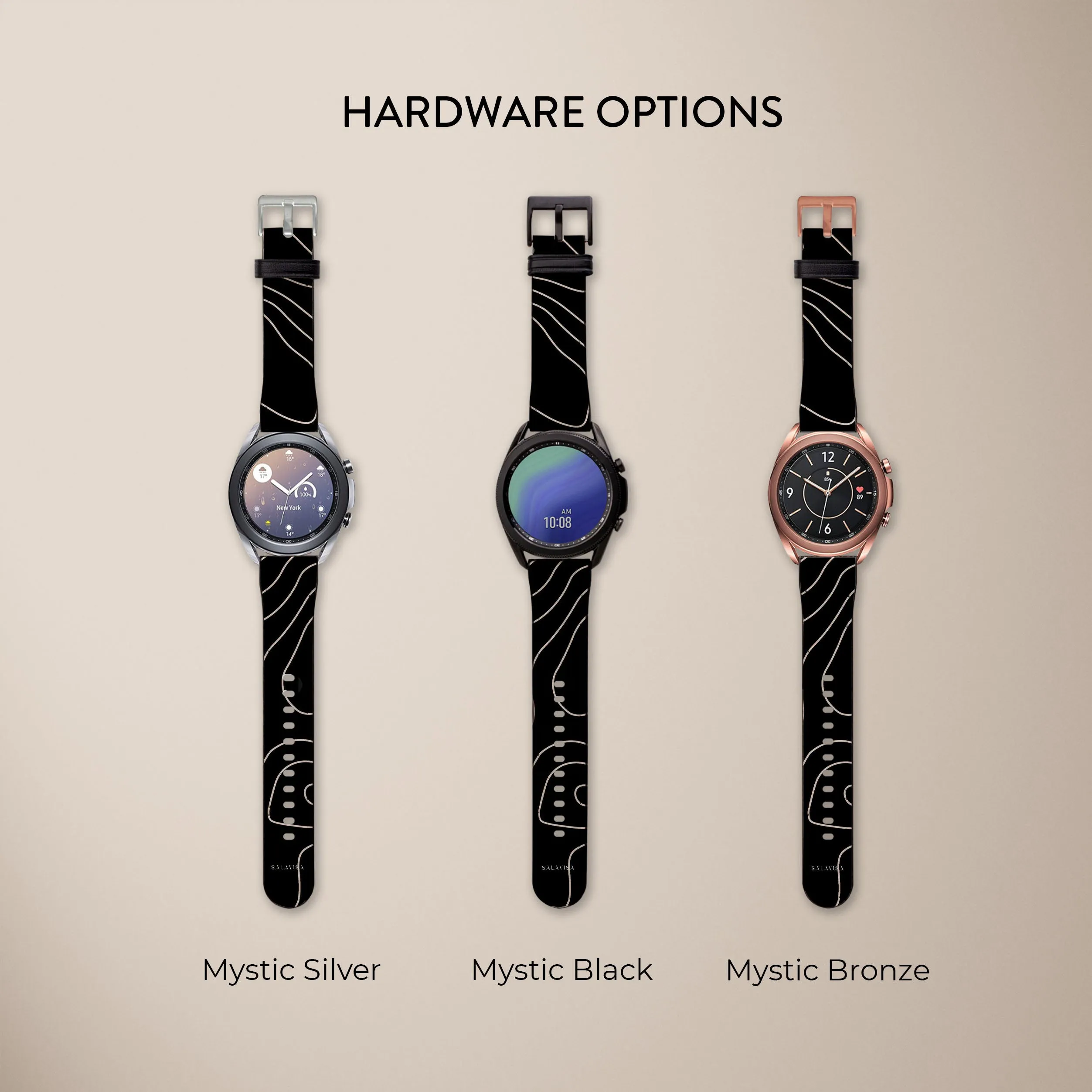 Luxury Feel Map Galaxy Watch Band  Limited Stock!