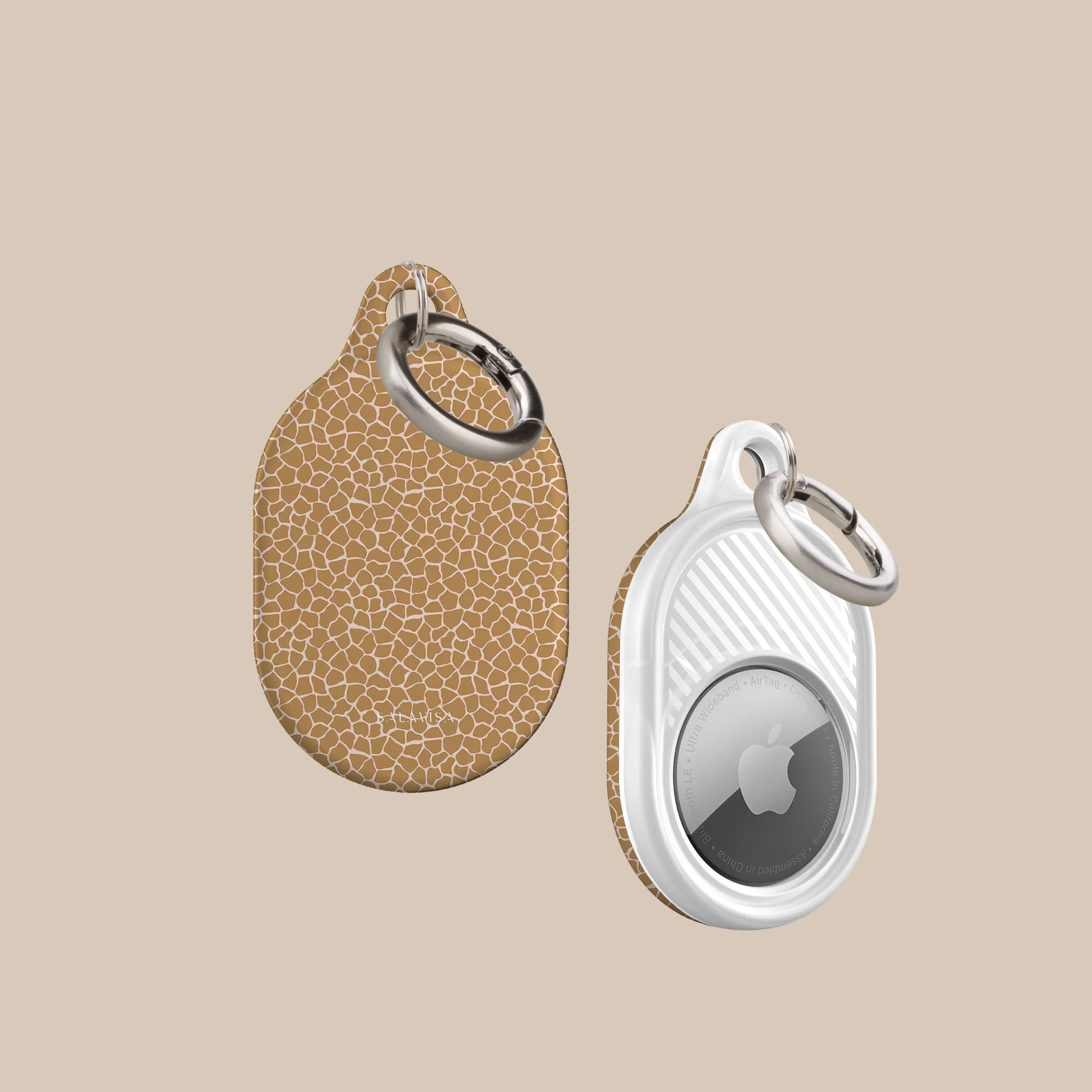 Luxury Feel Orange Reptile AirTag Holder  Limited Release!