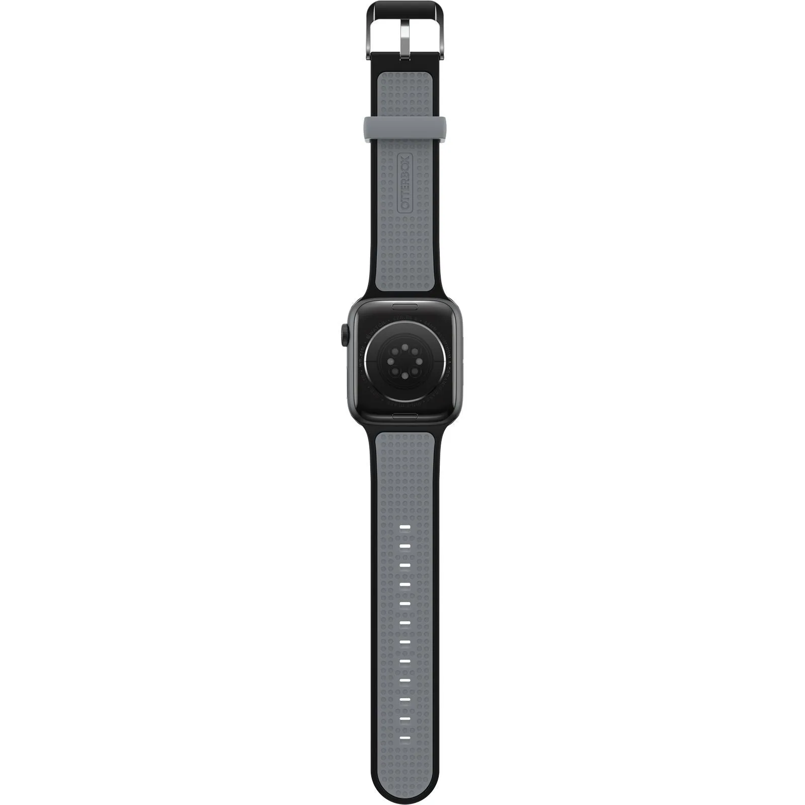 Luxury Feel Otterbox Apple Watch Silicone Strap (Black/Grey)  Limited Stock!