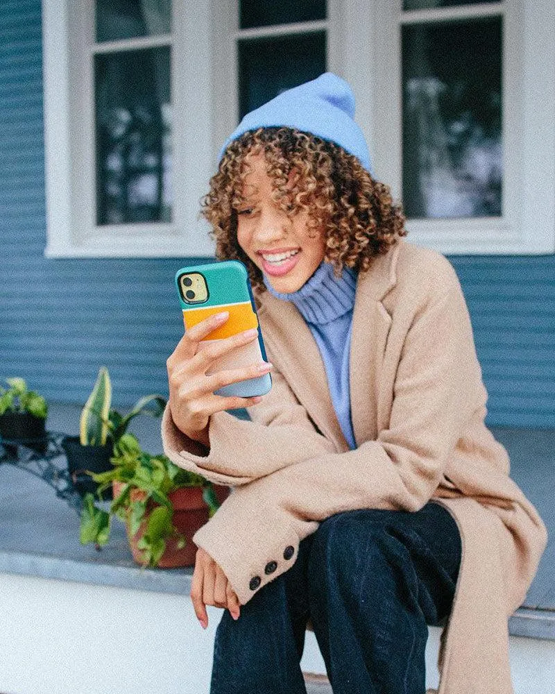 Luxury Feel Paint The Town | Colorblock Stripes Samsung Case  Limited Availability!