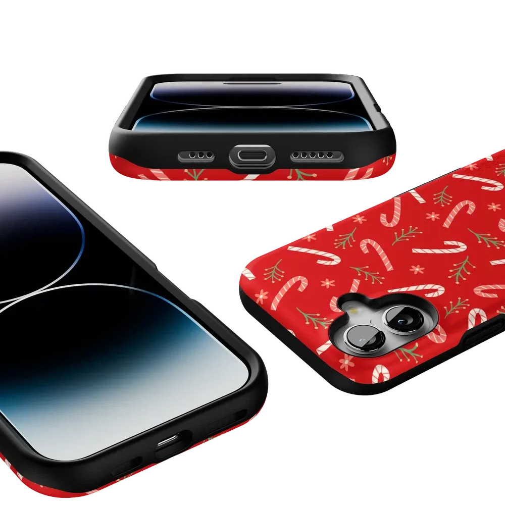 Luxury Feel Peppermint Kiss | Candy Cane Case  Limited Stock!