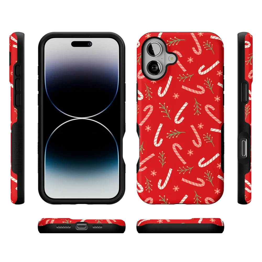Luxury Feel Peppermint Kiss | Candy Cane Case  Limited Stock!