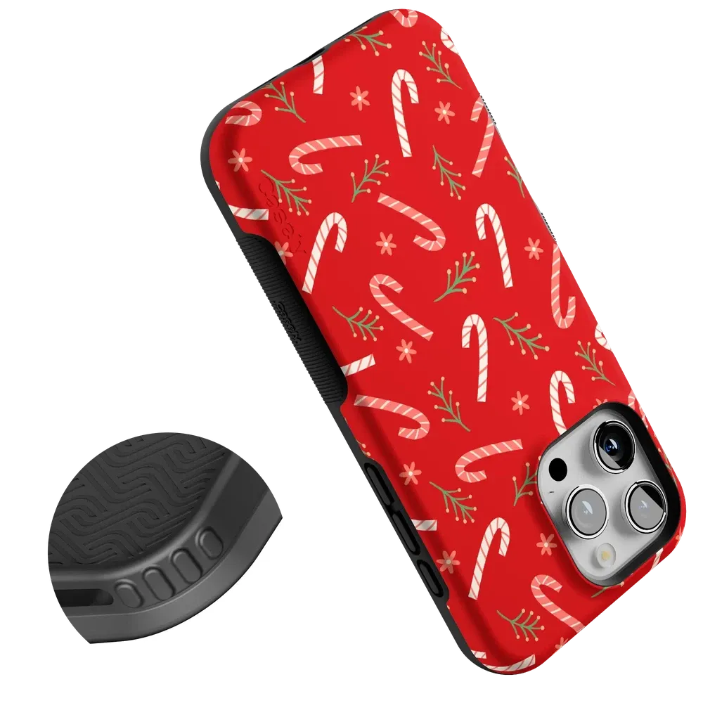 Luxury Feel Peppermint Kiss | Candy Cane Case  Limited Stock!