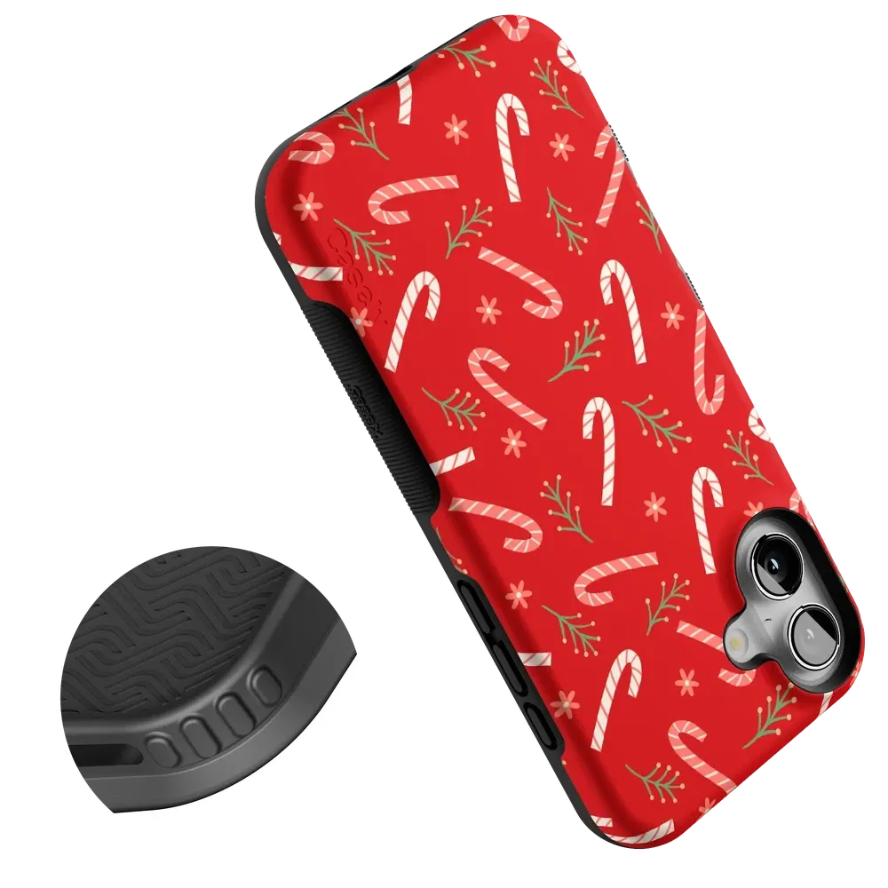 Luxury Feel Peppermint Kiss | Candy Cane Case  Limited Stock!