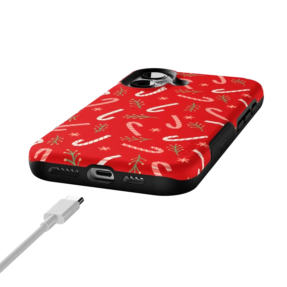 Luxury Feel Peppermint Kiss | Candy Cane Case  Limited Stock!