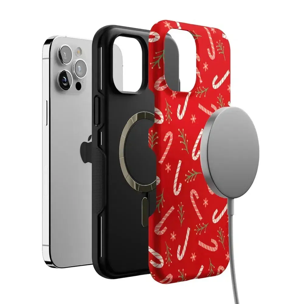 Luxury Feel Peppermint Kiss | Candy Cane Case  Limited Stock!