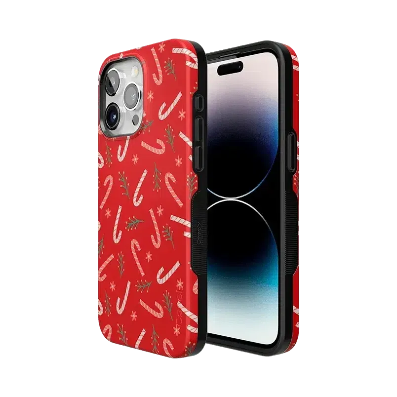 Luxury Feel Peppermint Kiss | Candy Cane Case  Limited Stock!