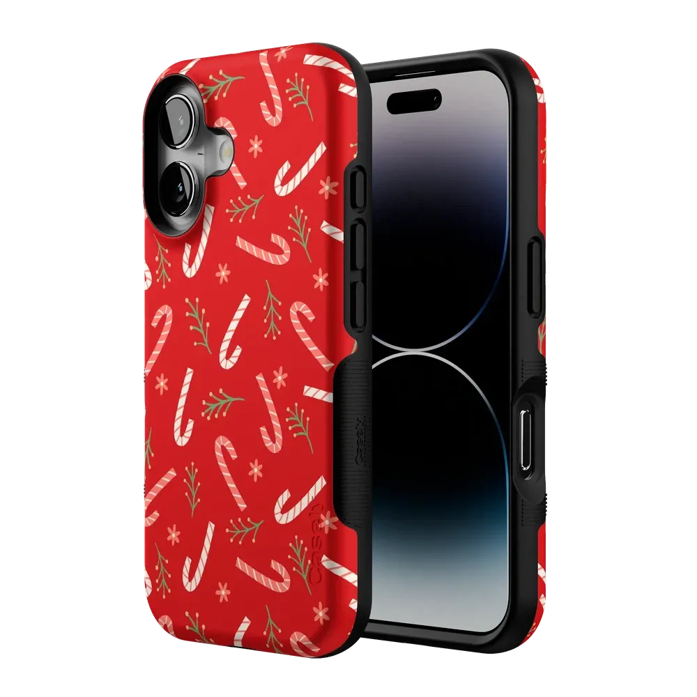 Luxury Feel Peppermint Kiss | Candy Cane Case  Limited Stock!