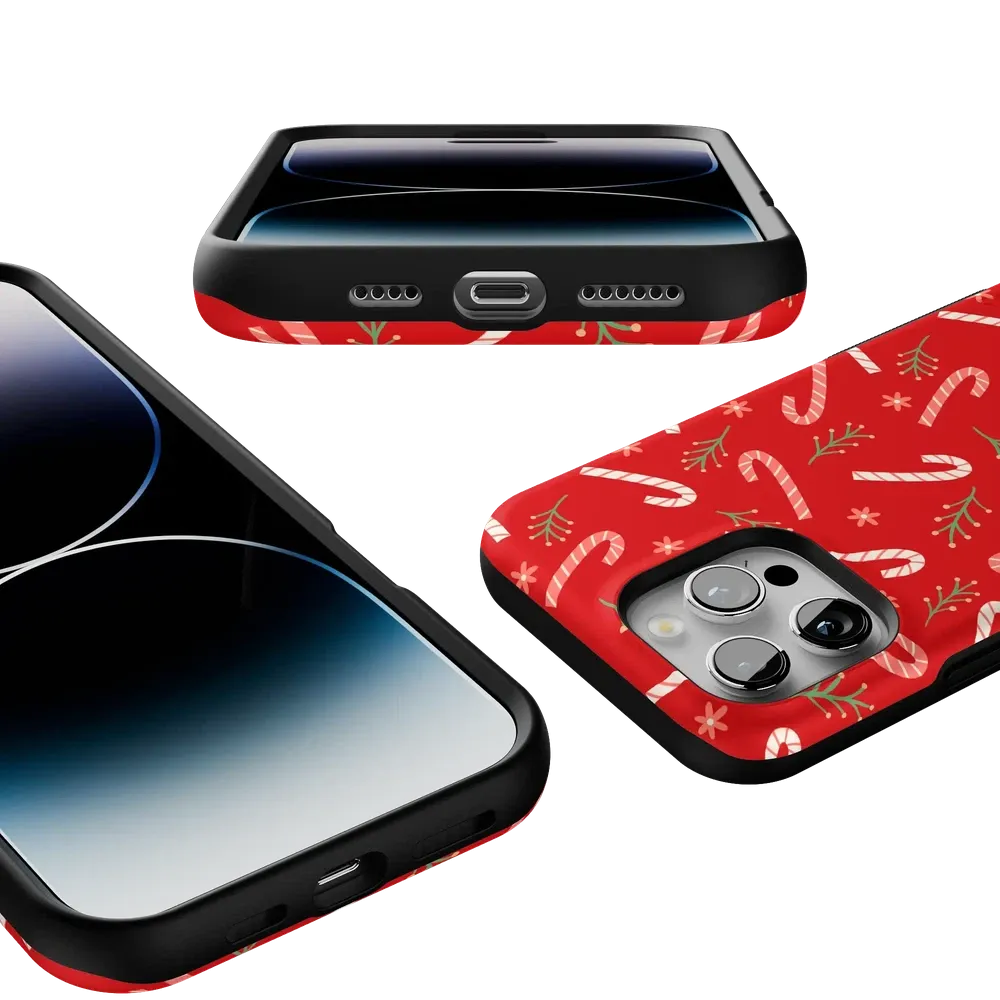 Luxury Feel Peppermint Kiss | Candy Cane Case  Limited Stock!