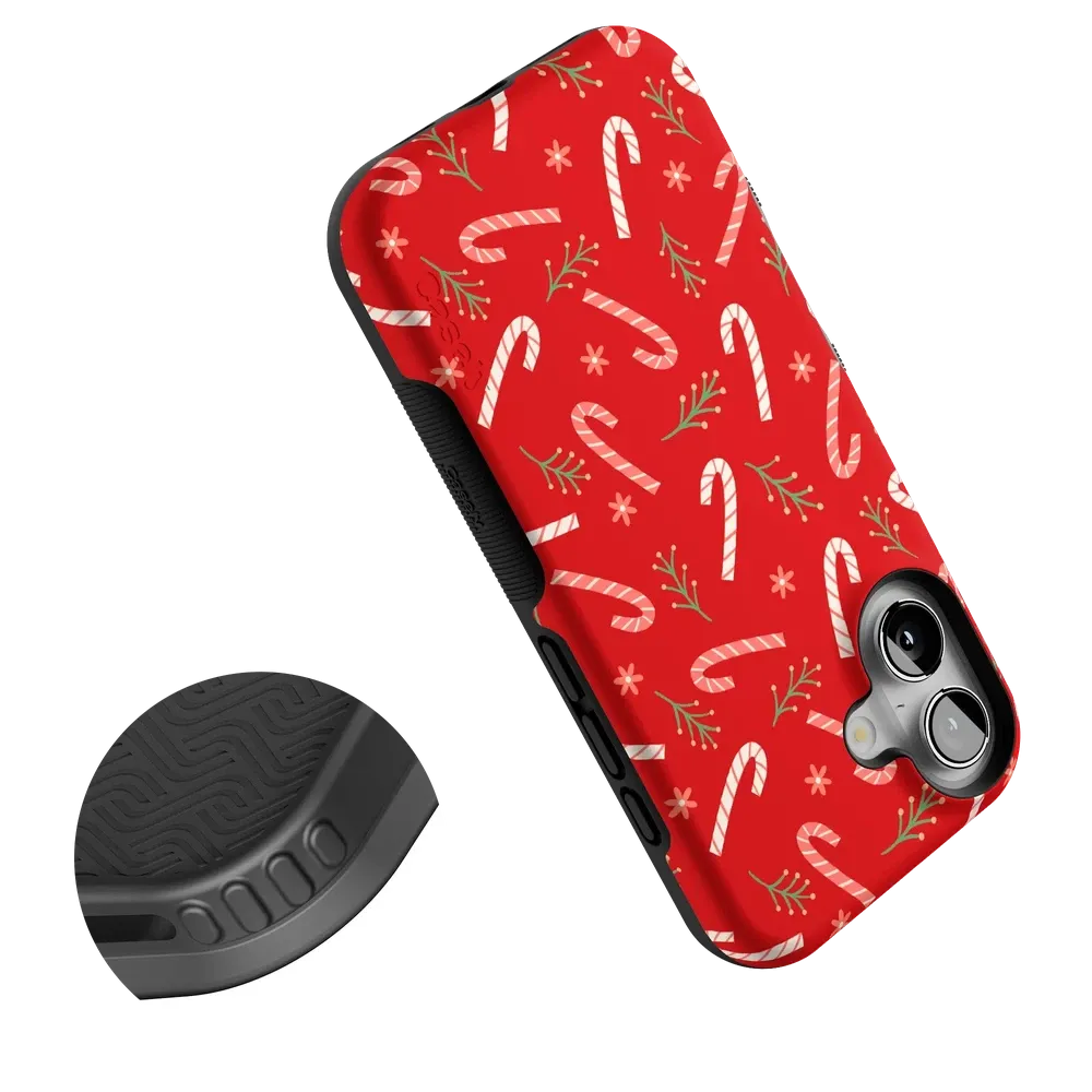 Luxury Feel Peppermint Kiss | Candy Cane Case  Limited Stock!