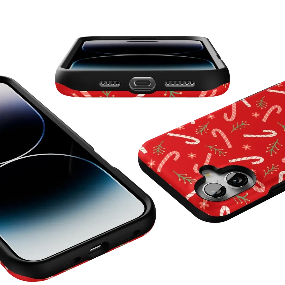 Luxury Feel Peppermint Kiss | Candy Cane Case  Limited Stock!