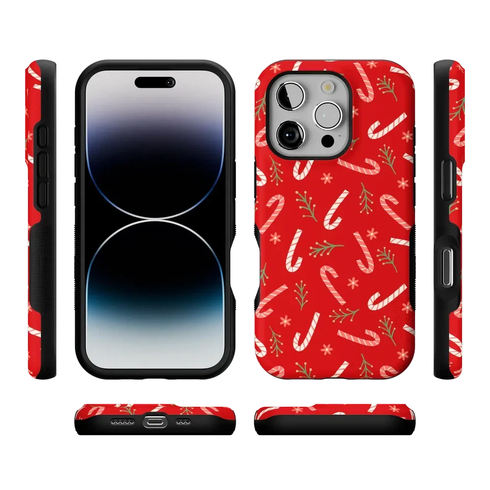 Luxury Feel Peppermint Kiss | Candy Cane Case  Limited Stock!