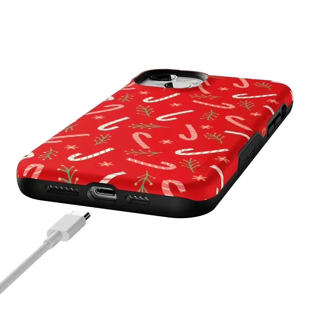 Luxury Feel Peppermint Kiss | Candy Cane Case  Limited Stock!