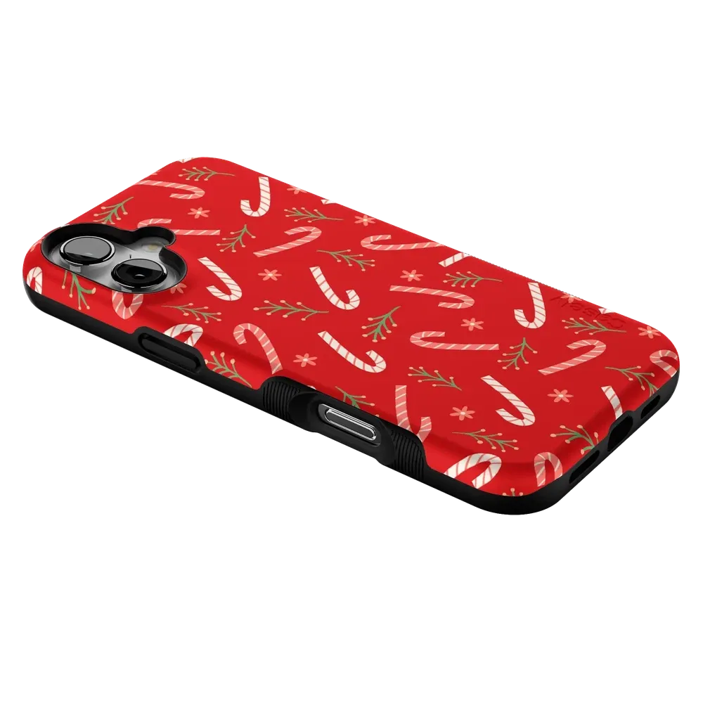 Luxury Feel Peppermint Kiss | Candy Cane Case  Limited Stock!