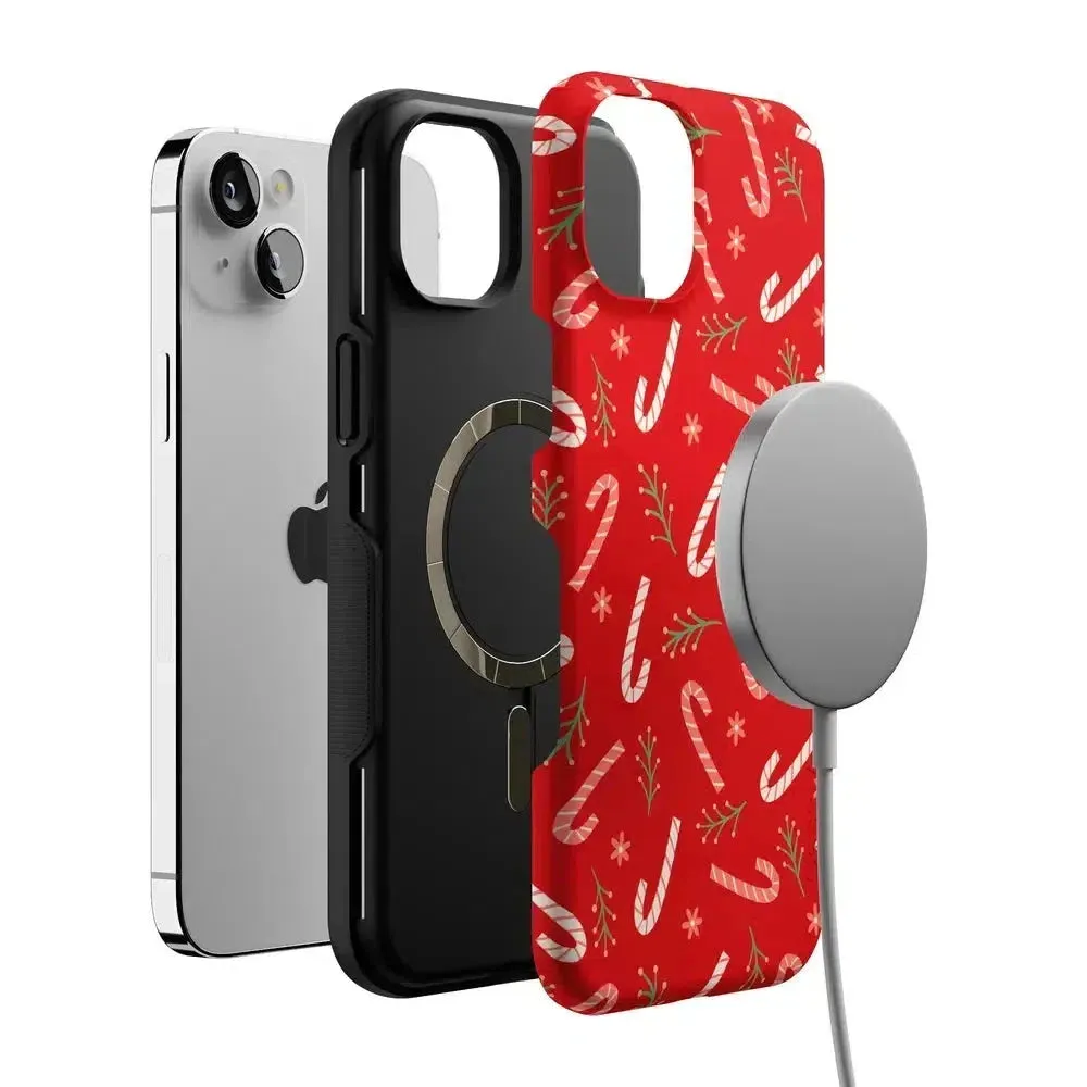Luxury Feel Peppermint Kiss | Candy Cane Case  Limited Stock!