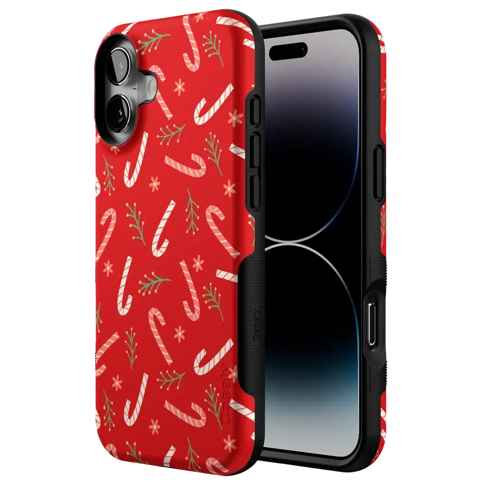 Luxury Feel Peppermint Kiss | Candy Cane Case  Limited Stock!