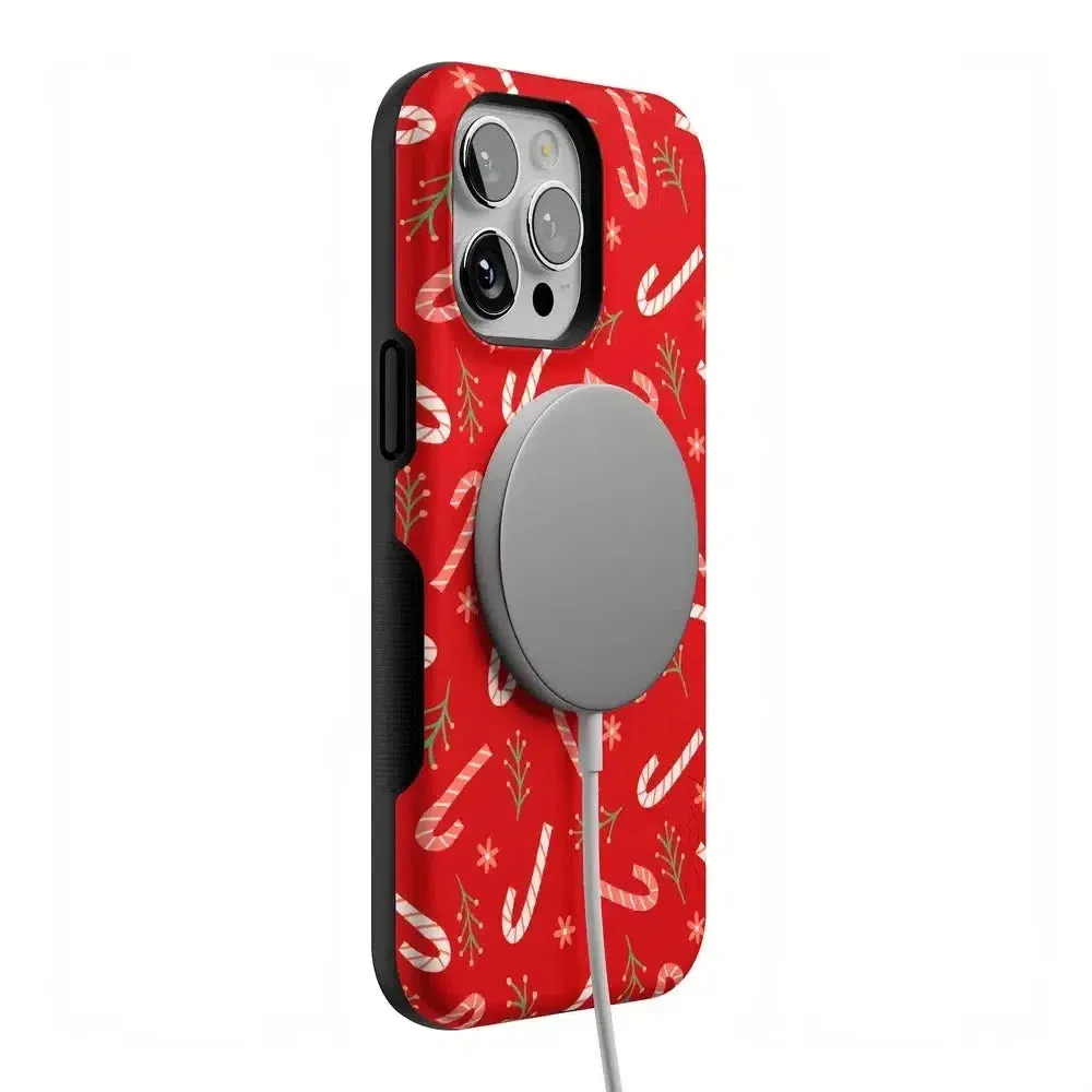 Luxury Feel Peppermint Kiss | Candy Cane Case  Limited Stock!