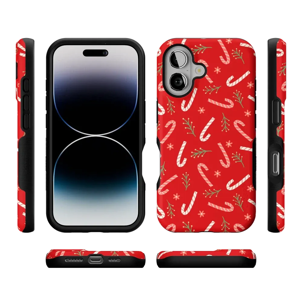 Luxury Feel Peppermint Kiss | Candy Cane Case  Limited Stock!