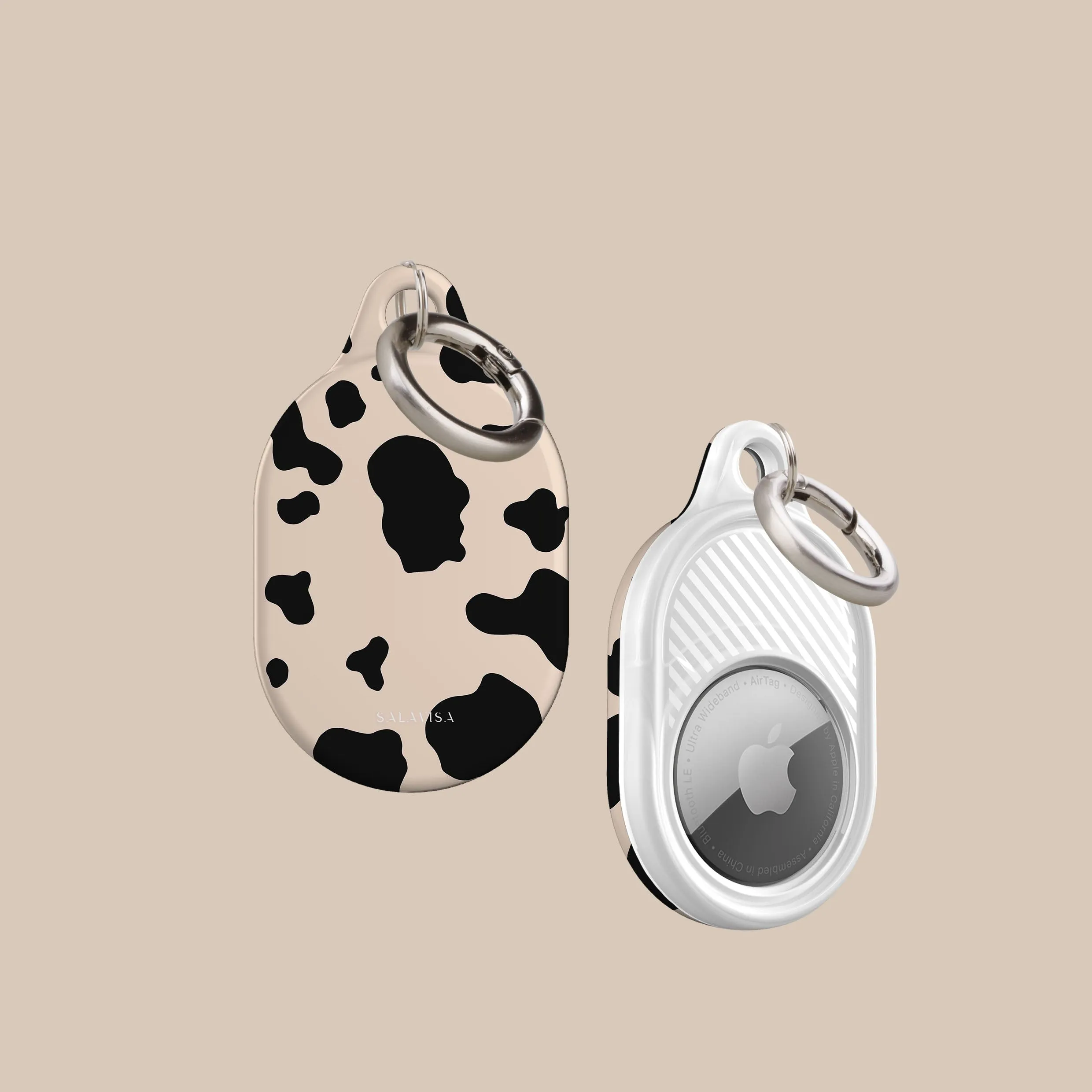 Luxury Feel Pink Cow AirTag Holder  Limited Stock!