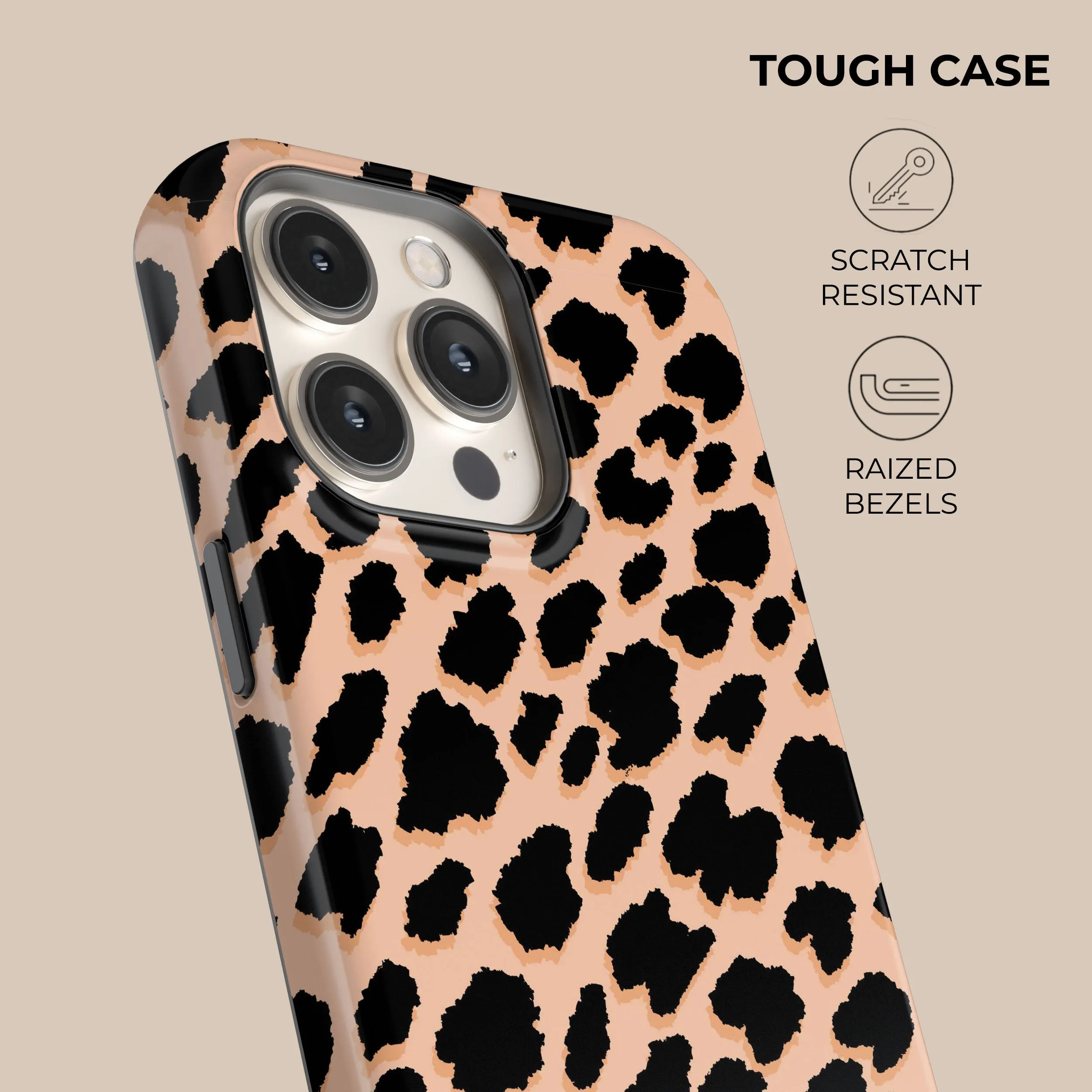 Luxury Feel Pink Leopard Phone Case  Going Fast!