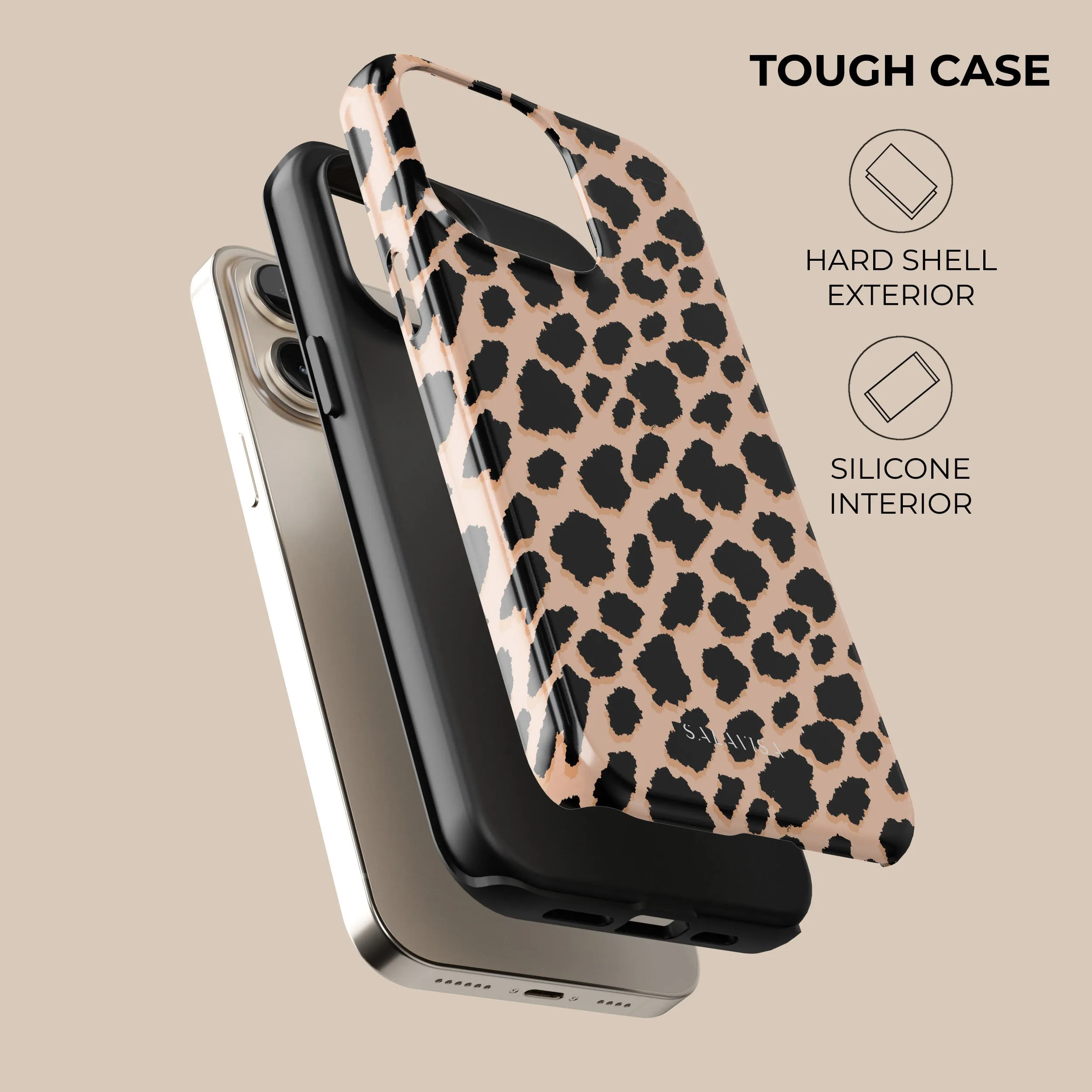 Luxury Feel Pink Leopard Phone Case  Going Fast!