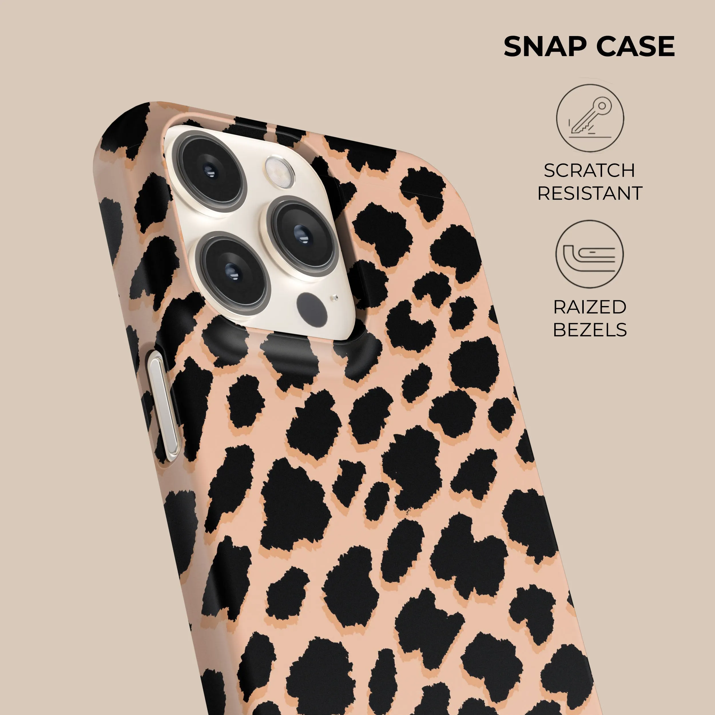 Luxury Feel Pink Leopard Phone Case  Going Fast!
