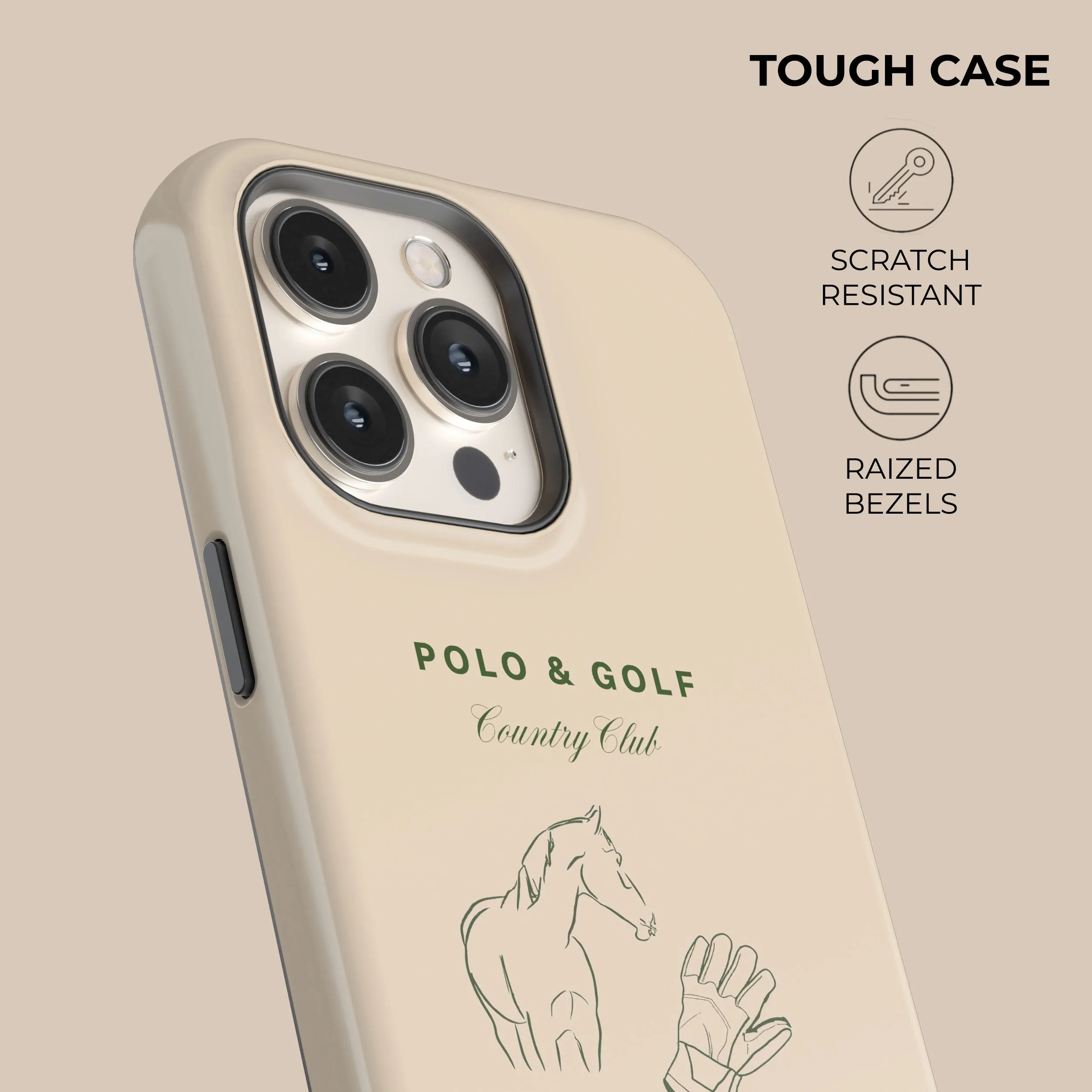 Luxury Feel Polo and Golf Phone Case  Last Chance!