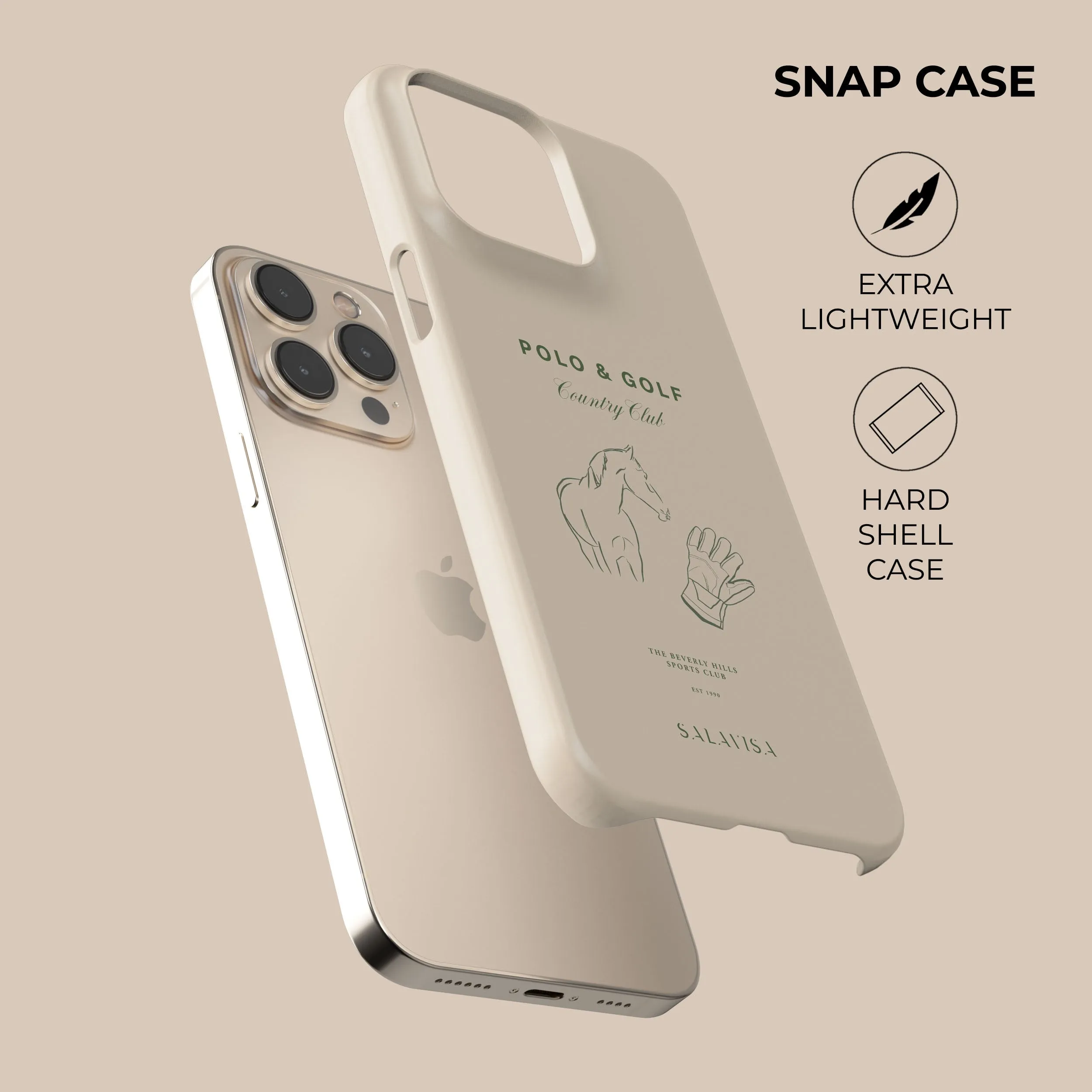 Luxury Feel Polo and Golf Phone Case  Last Chance!