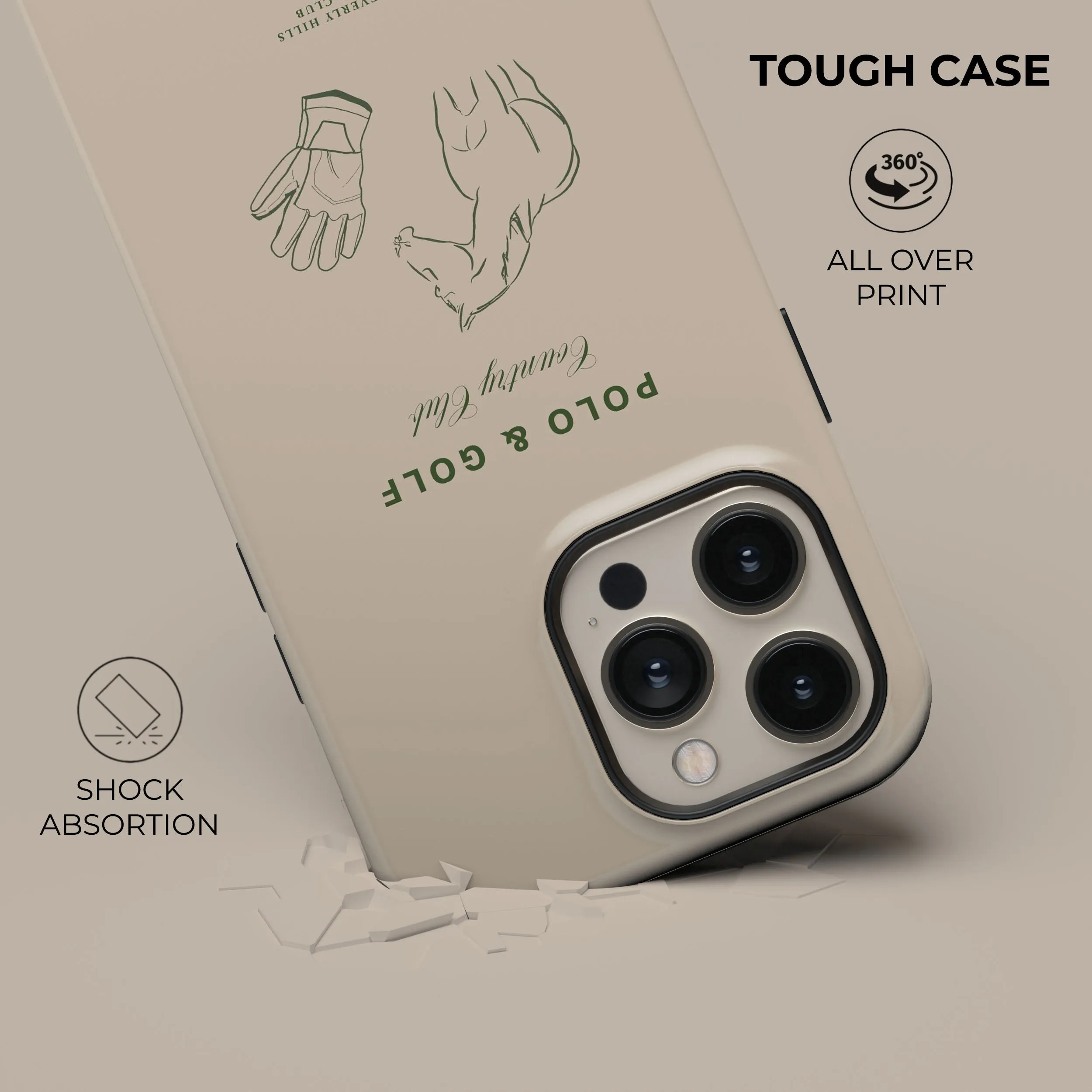 Luxury Feel Polo and Golf Phone Case  Last Chance!