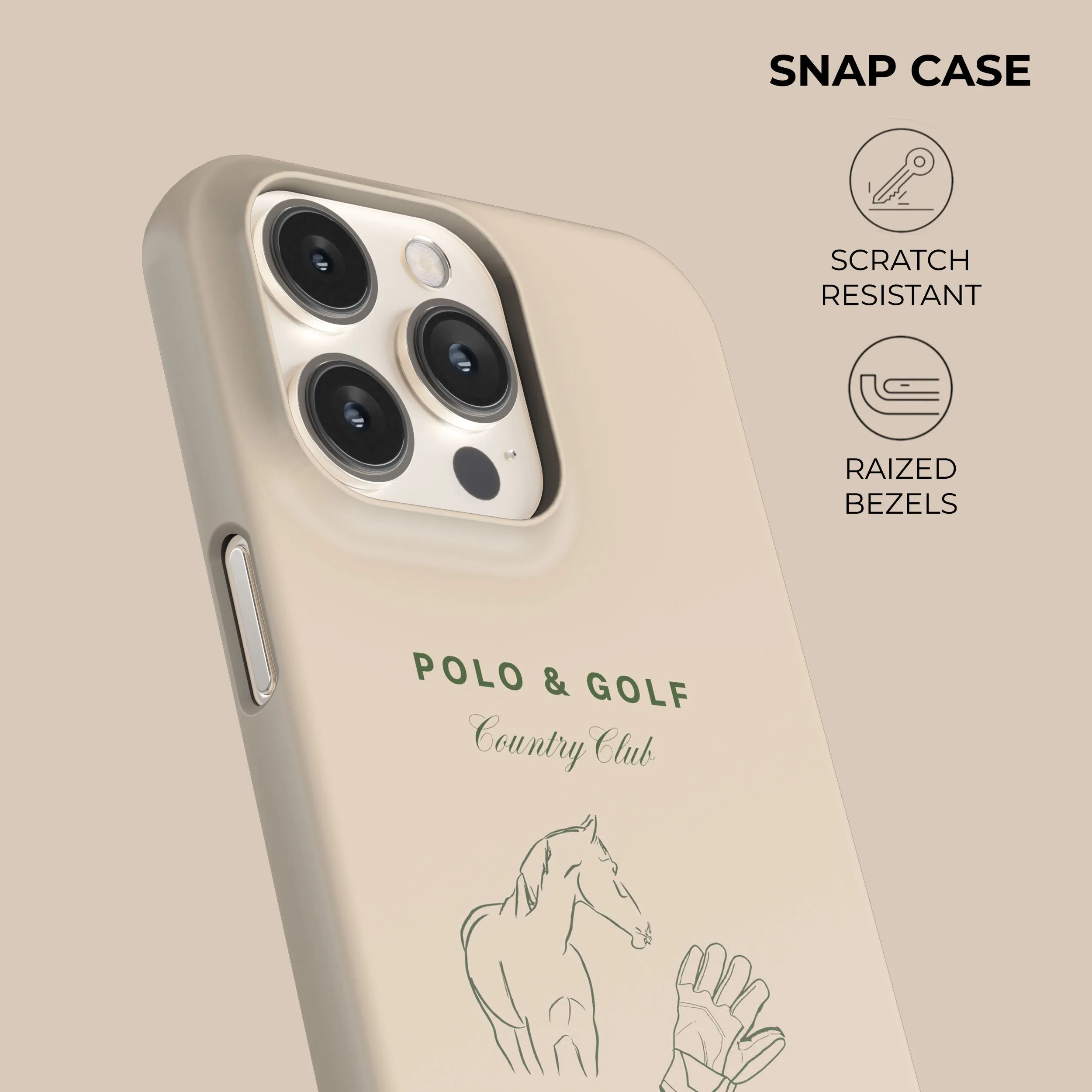 Luxury Feel Polo and Golf Phone Case  Last Chance!