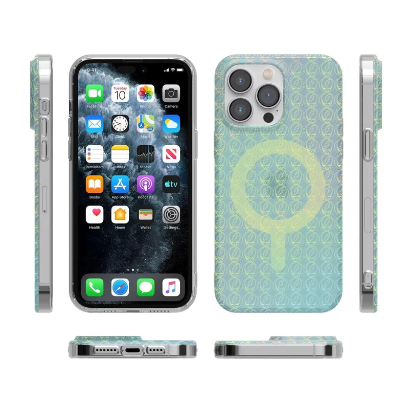 Luxury Feel Rainbow Ripple | Holographic Grateful Dead Case  Limited Release!