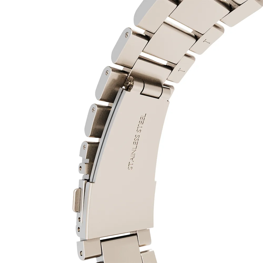 Luxury Feel Redmi Watch 5 Active Steel Strap (Starlight)  Limited Stock!