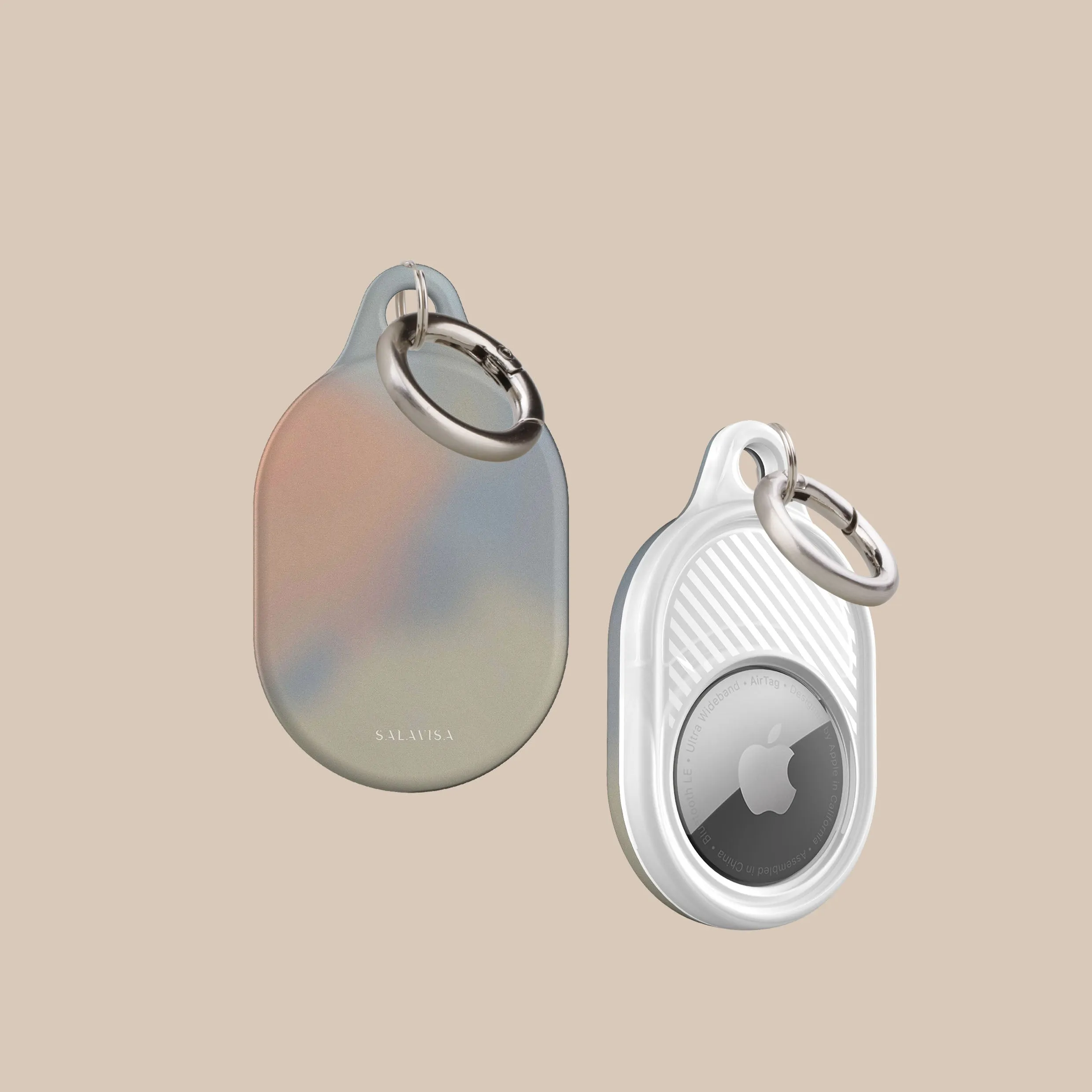 Luxury Feel Sky Haze AirTag Holder  Stylish & Comfortable