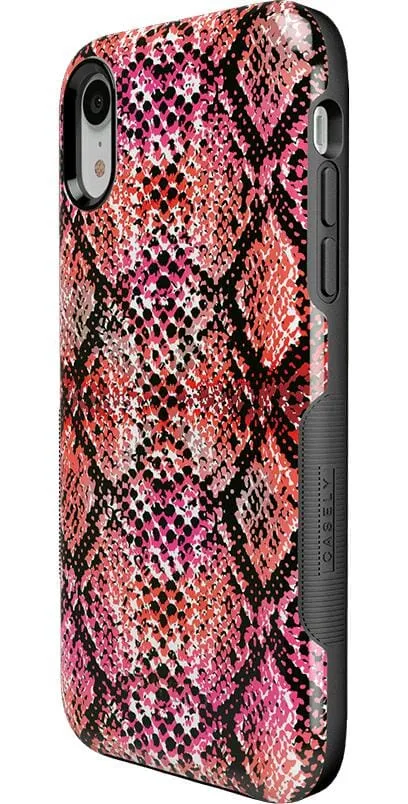 Luxury Feel Snake Along | Red Snake Skin Case  Limited Release!