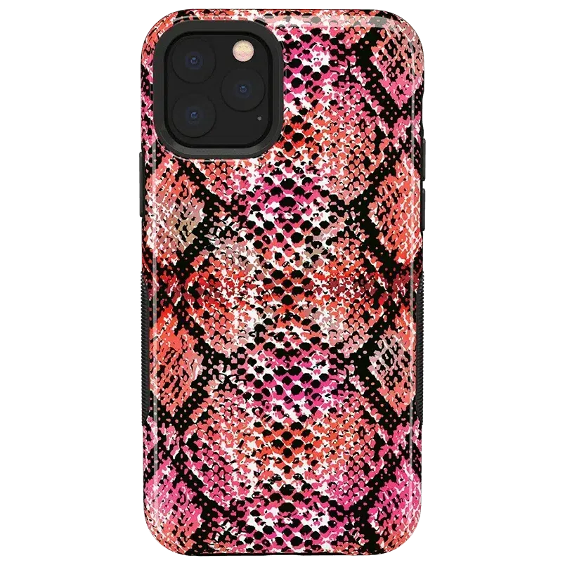 Luxury Feel Snake Along | Red Snake Skin Case  Limited Release!