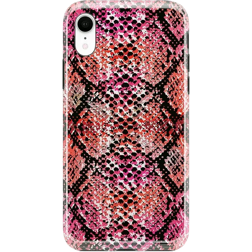 Luxury Feel Snake Along | Red Snake Skin Case  Limited Release!