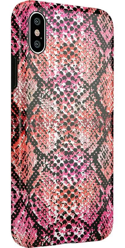 Luxury Feel Snake Along | Red Snake Skin Case  Limited Release!