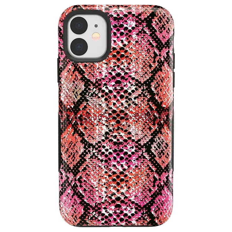 Luxury Feel Snake Along | Red Snake Skin Case  Limited Release!