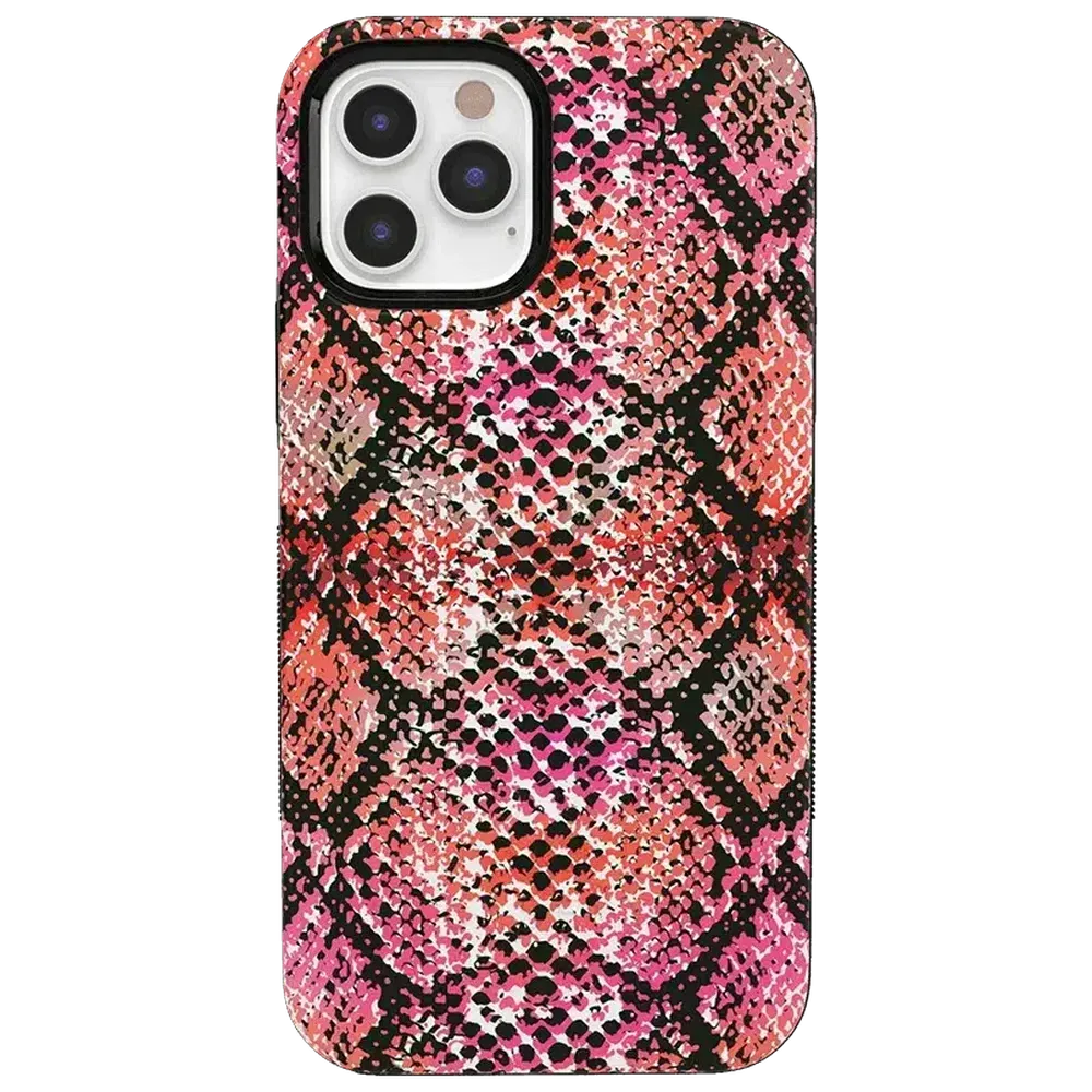Luxury Feel Snake Along | Red Snake Skin Case  Limited Release!