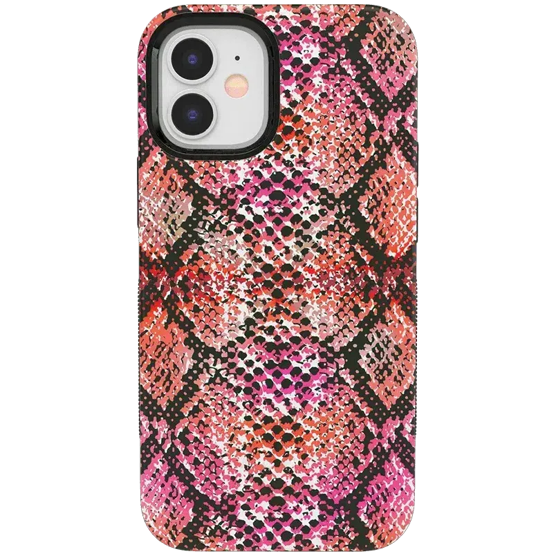 Luxury Feel Snake Along | Red Snake Skin Case  Limited Release!