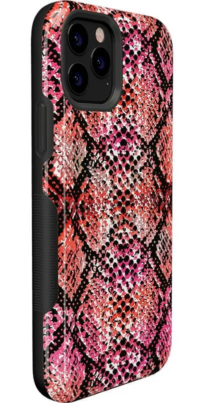 Luxury Feel Snake Along | Red Snake Skin Case  Limited Release!