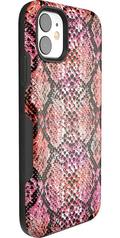 Luxury Feel Snake Along | Red Snake Skin Case  Limited Release!